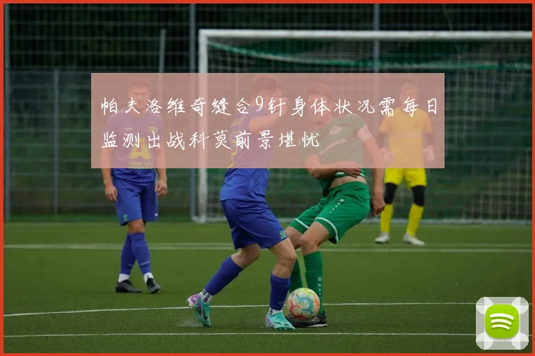 帕夫洛维奇缝合9针身体状况需每日监测出战科莫前景堪忧